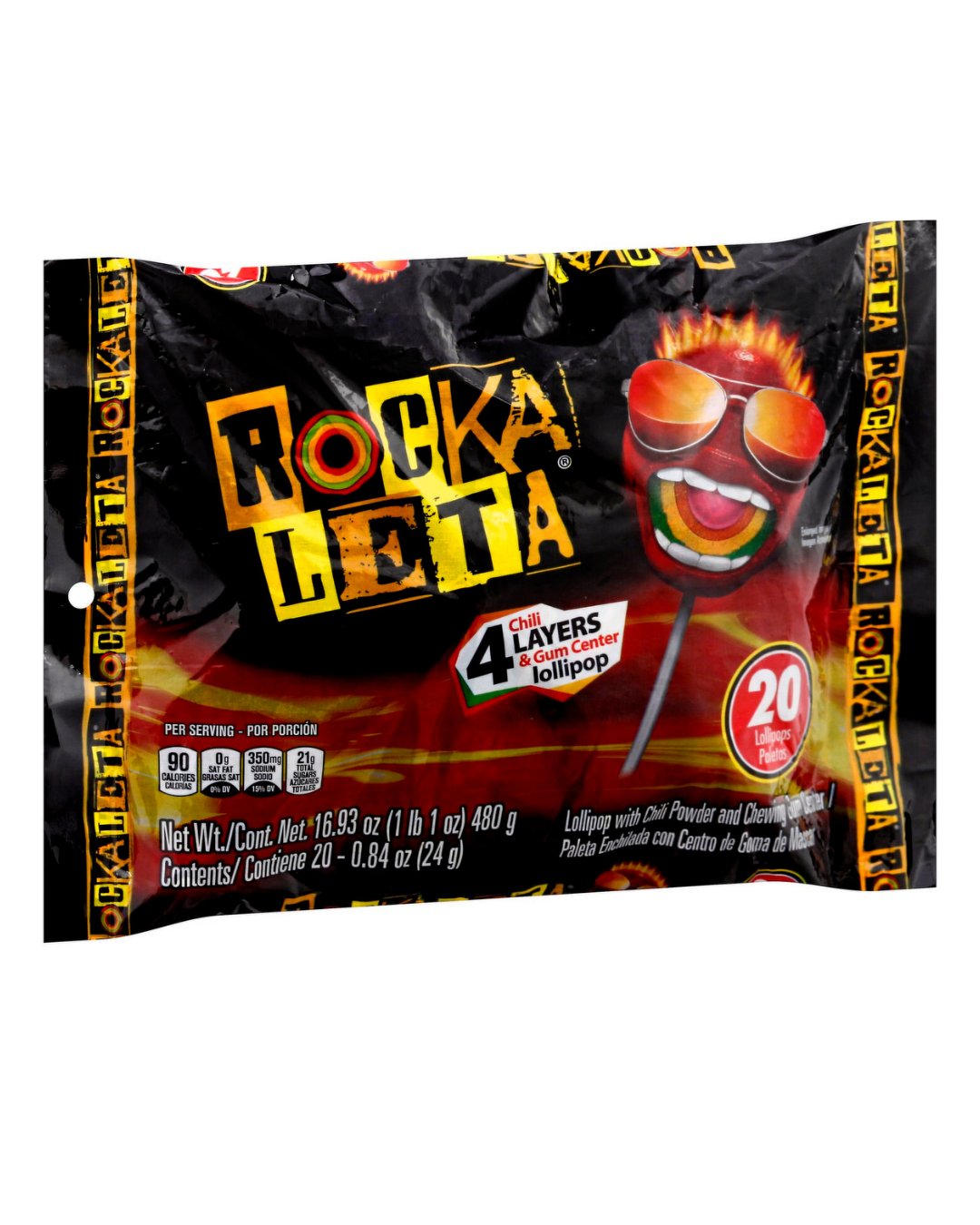 Rokaleta Chili 4 Layers & Gum Center 20pcs.